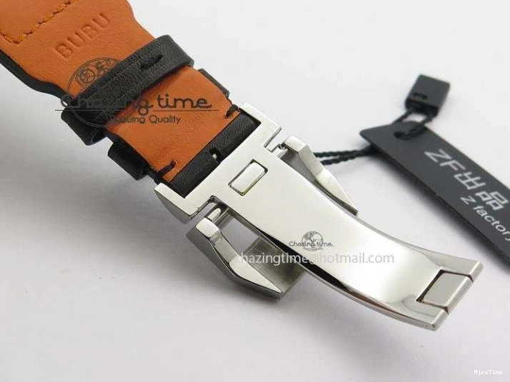 MIROTIME 0218 GoodFit Big Pilot Real PR IW500912 ZF Best Edition Black Dial On Black Leather Strap A 7287